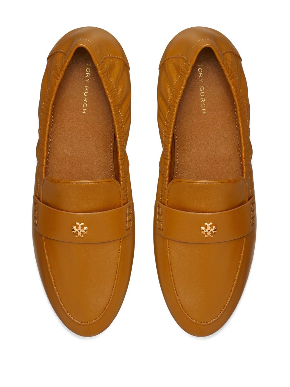 Brown loafer, front view