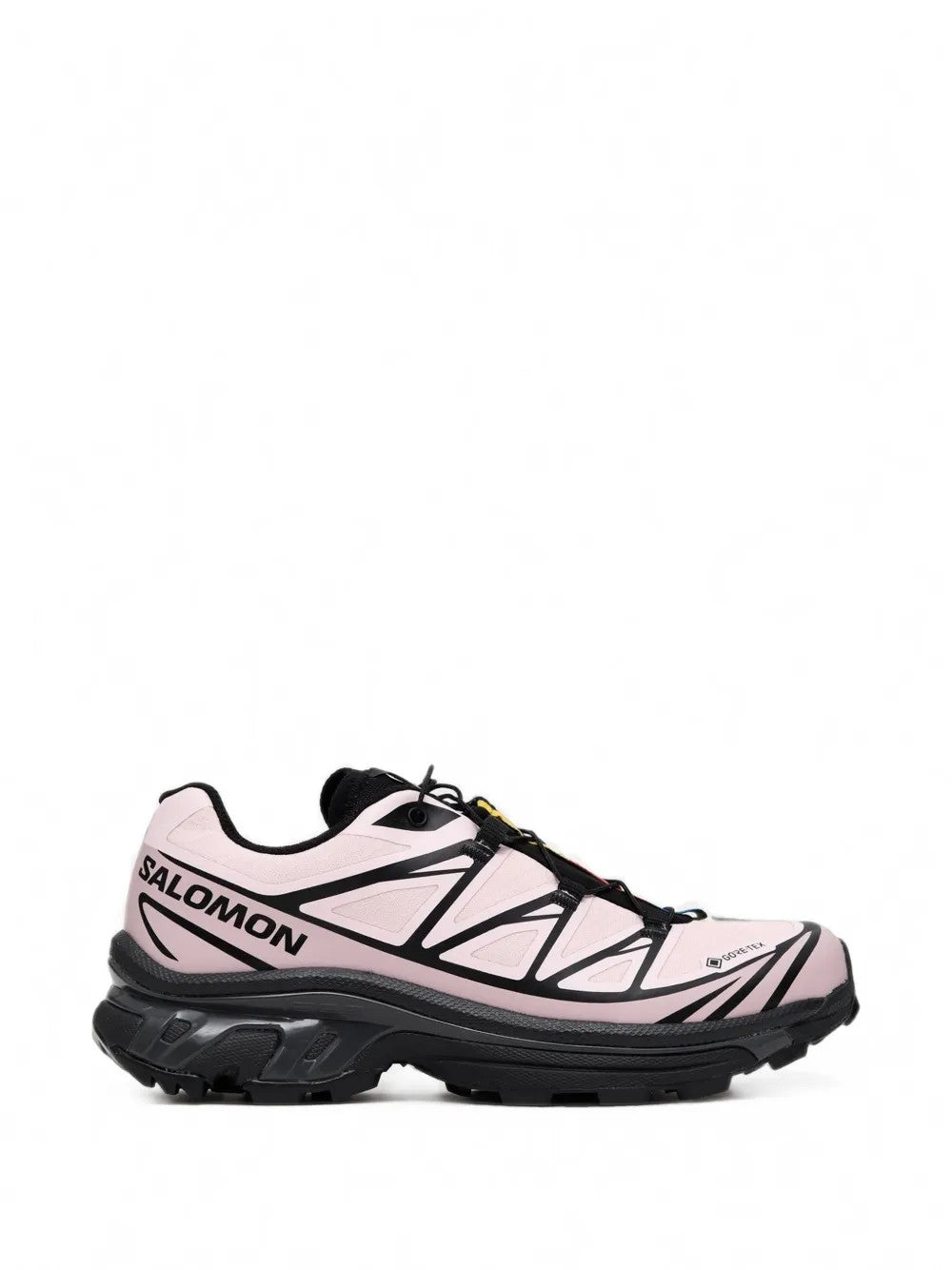 Pink shoes, side view