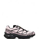 Pink shoes, side view
