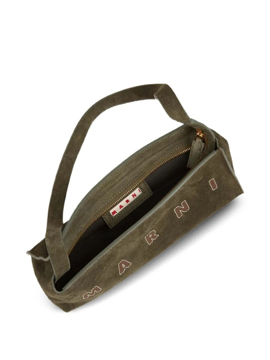 Green bag, side view