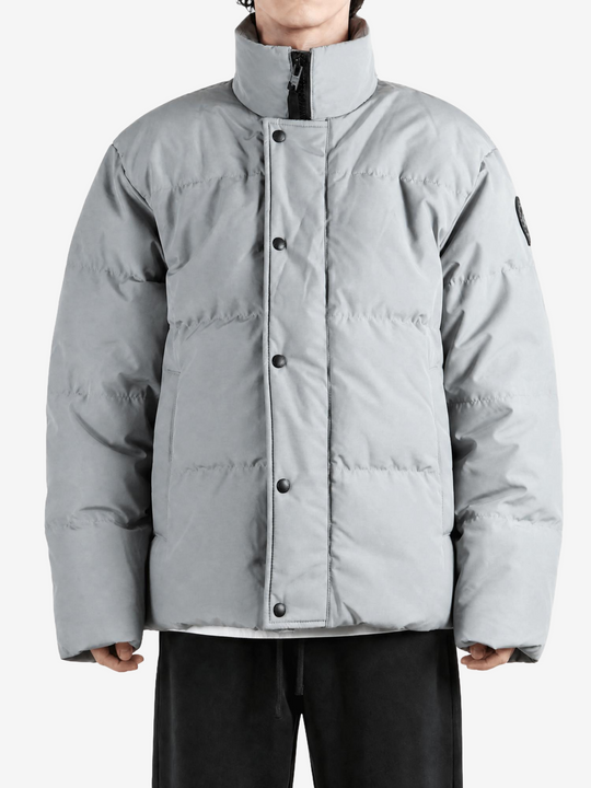 Grey jacket, front view
