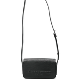 black bag, front view