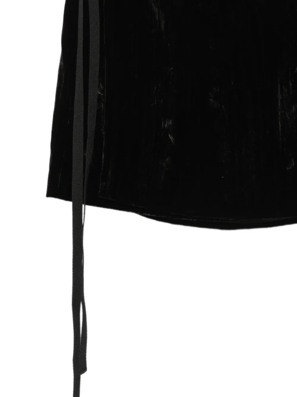 Black skirt, front view