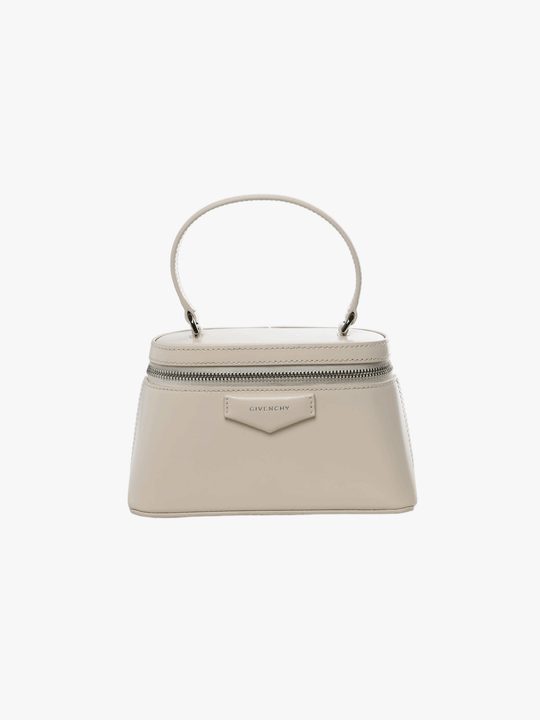 tan bag , front view