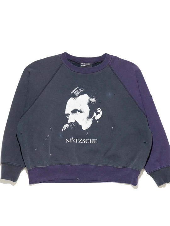 Black sweatshirt, front view