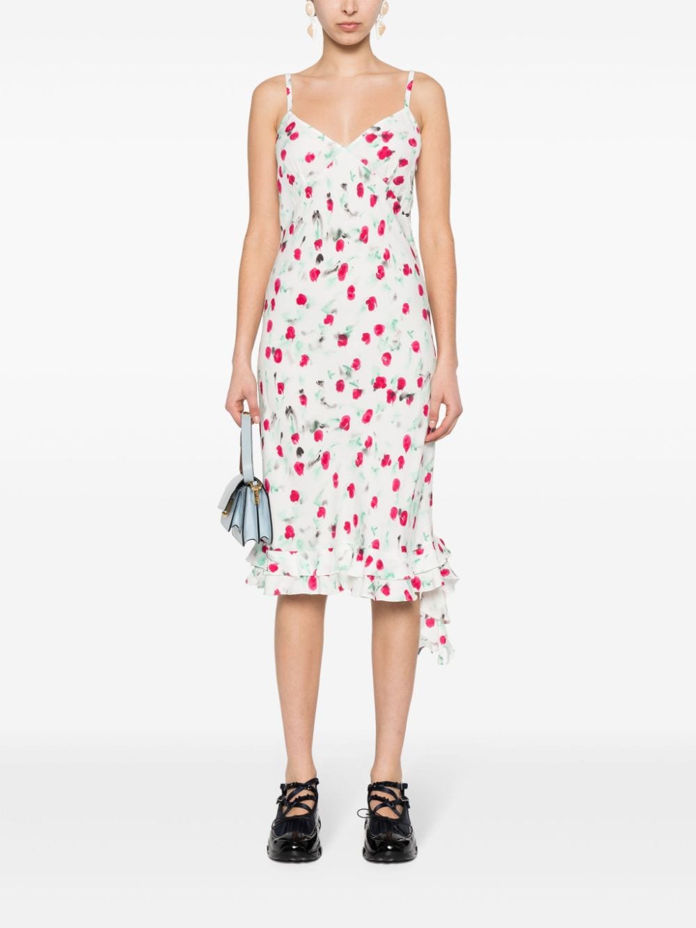 MARNI - Women Printed Slip Dress