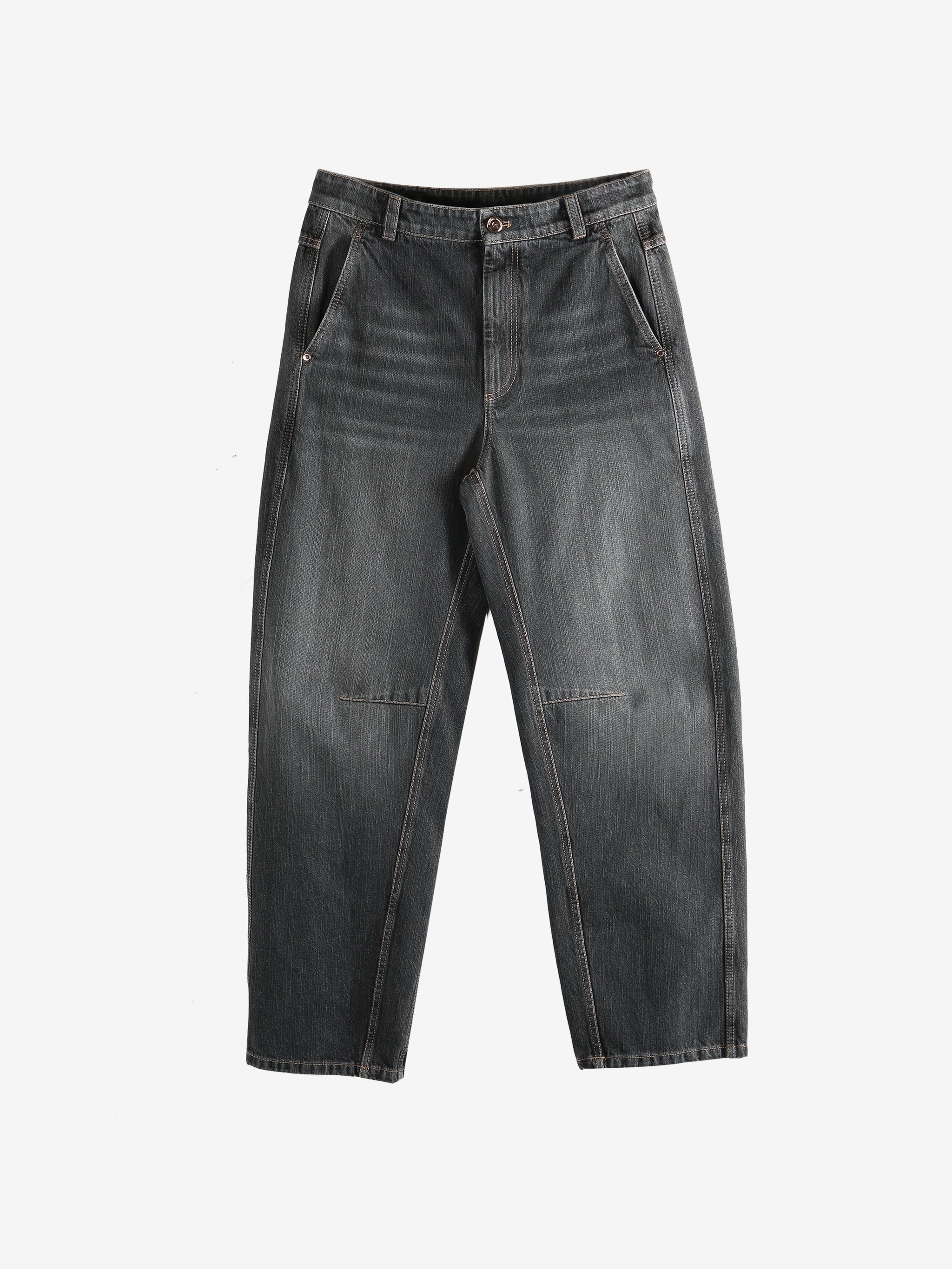 Grey pants, front view