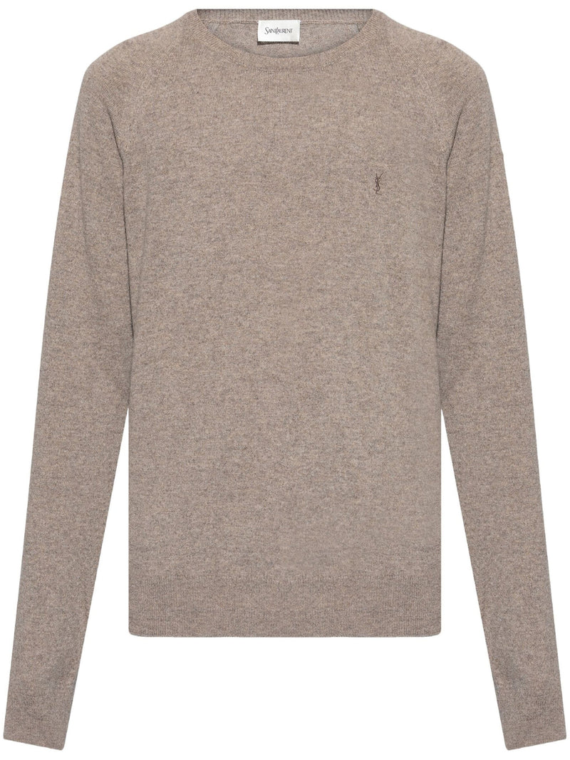 SAINT LAURENT - Men Round Neck Sweater