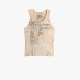 Tan t-shirt, front view