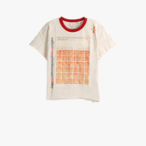 Tan t-shirt, front view