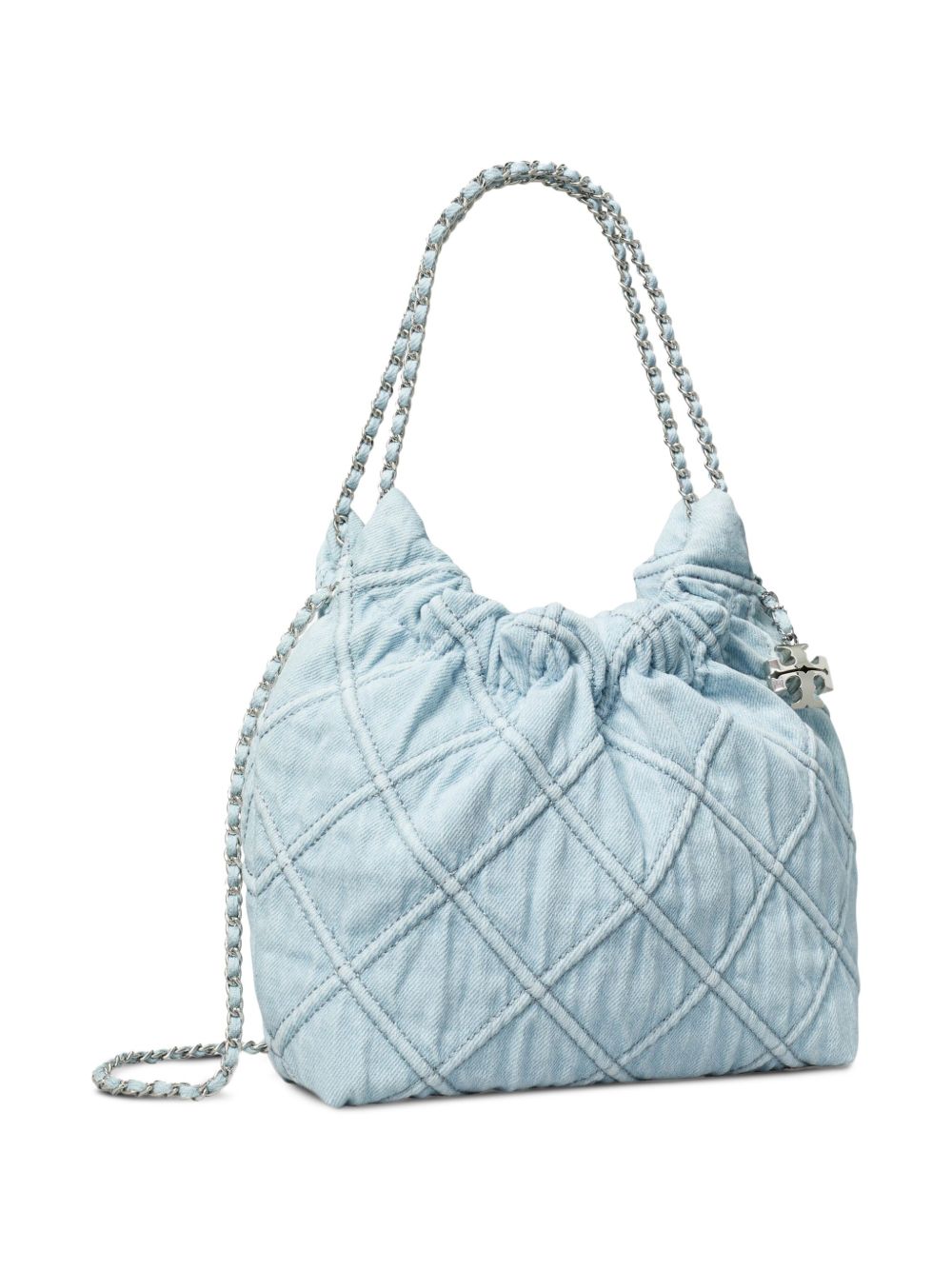 Blue bag, side view