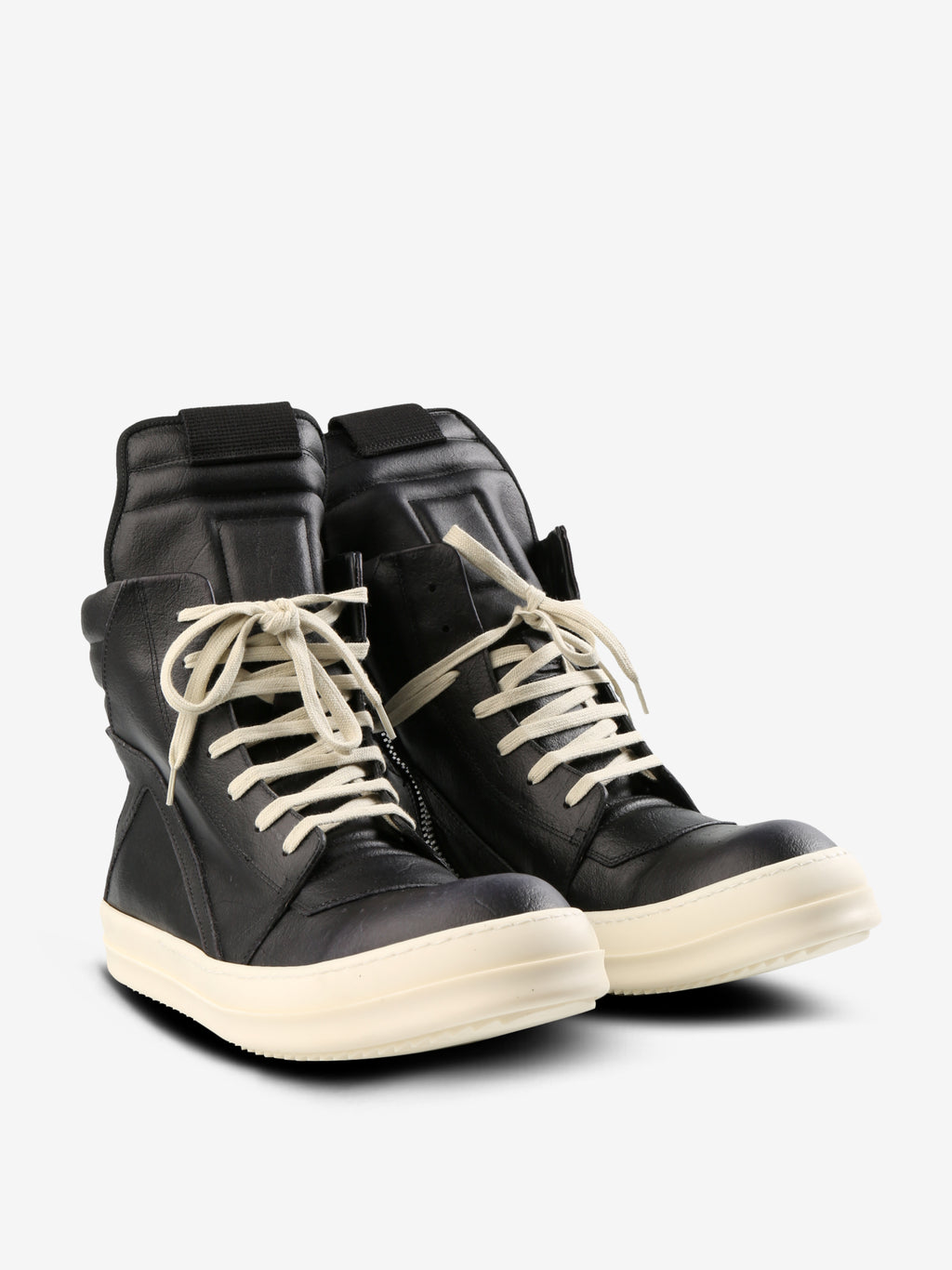 Black sneakers, side view