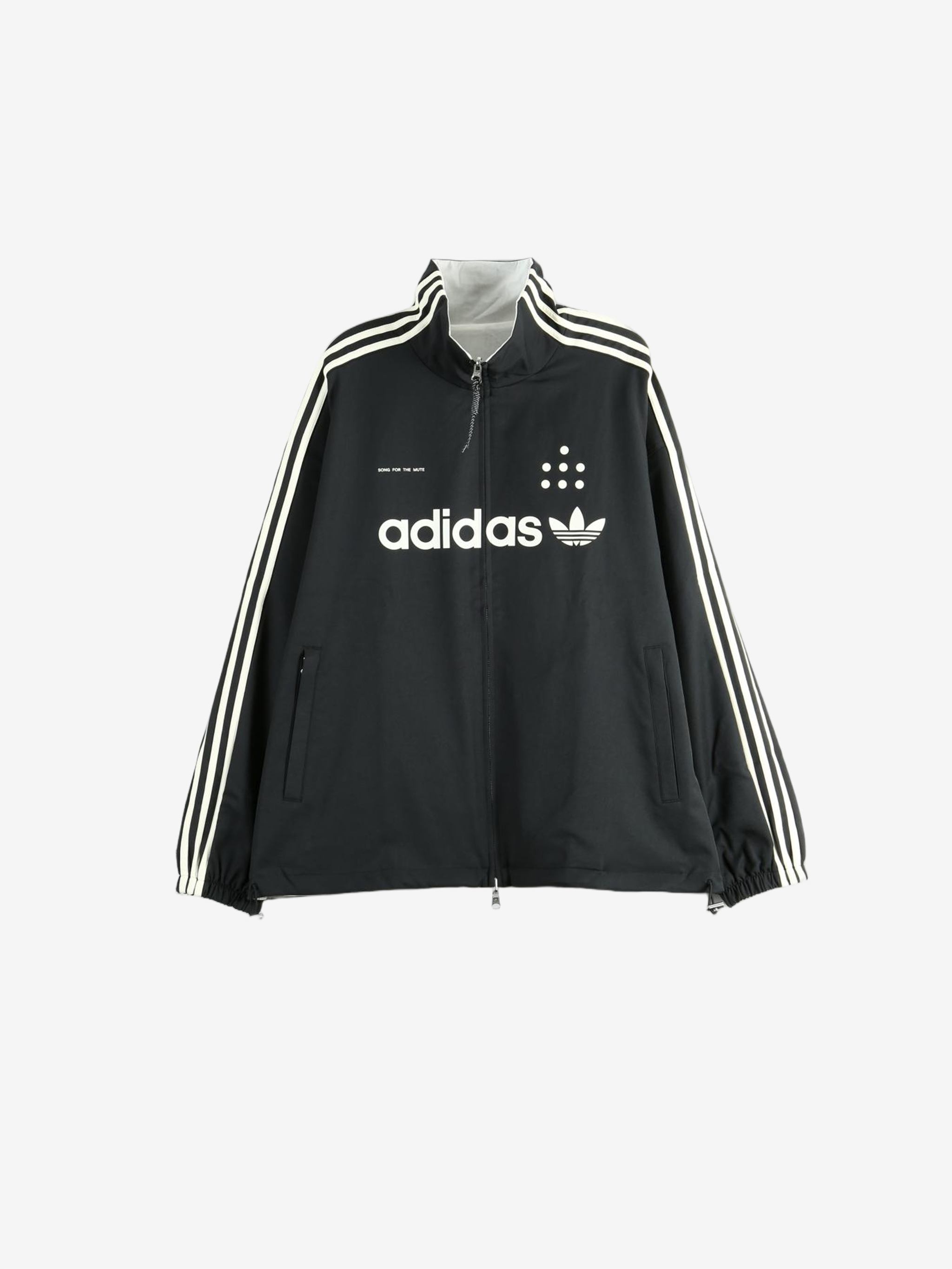 Black jacket, front view