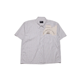 Blue shirt, front view