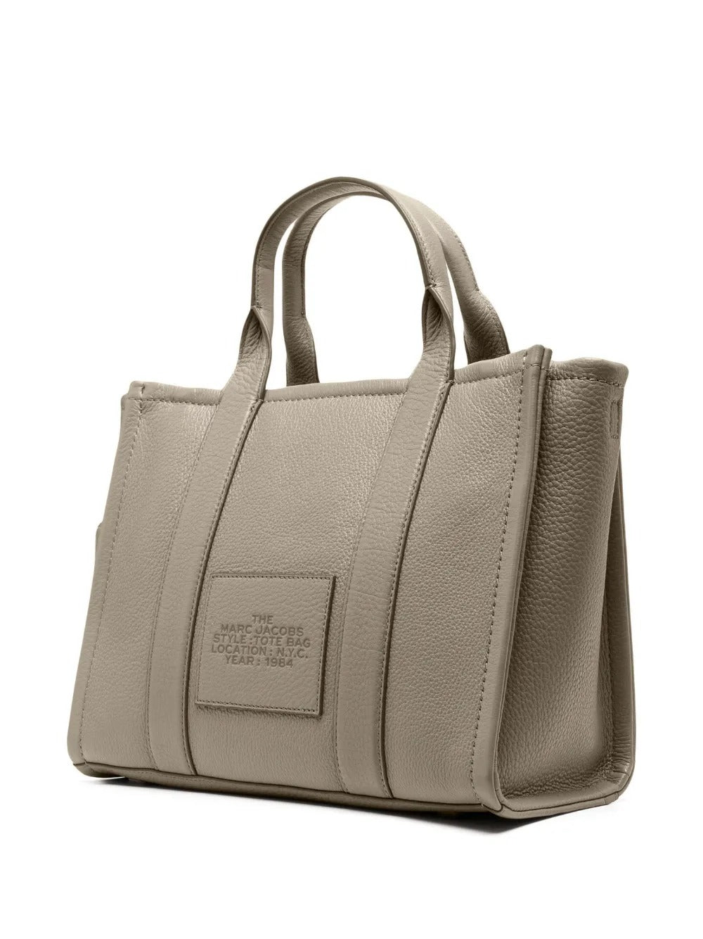 Grey bag, side view