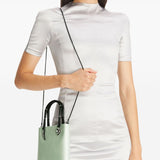 TORY BURCH - Women Key Item Satin Snake Handle Mini Tote Bag