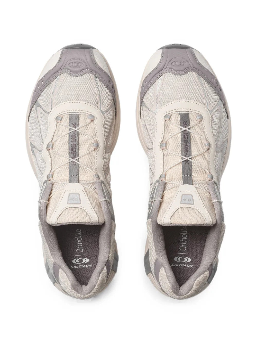 Tan shoes, front view
