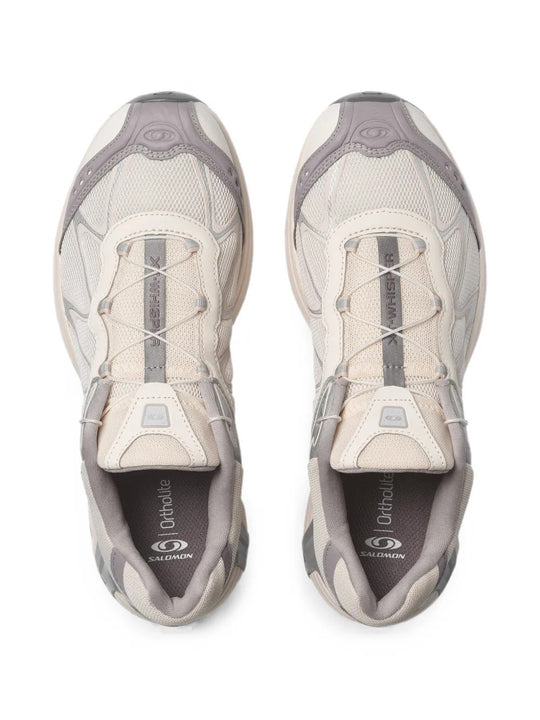 Tan shoes, front view