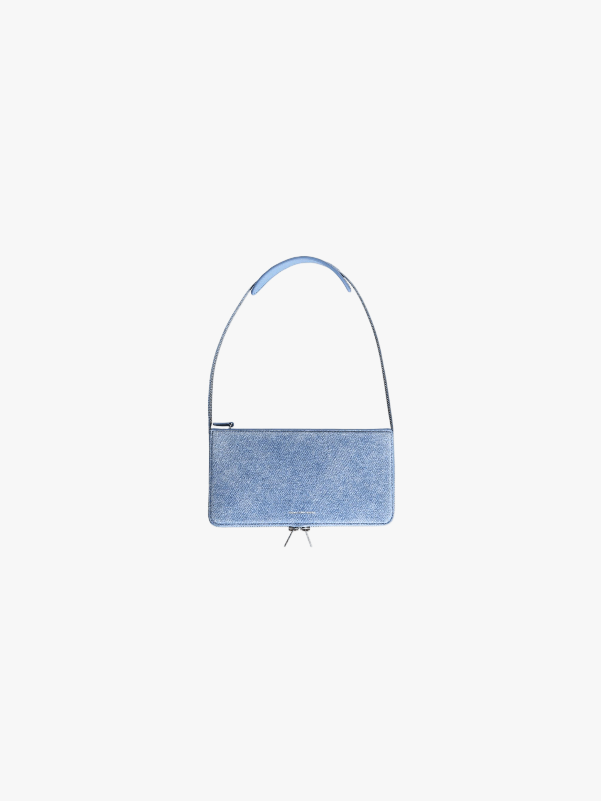 Blue bag, front view