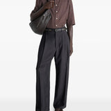 Black pants, full body view