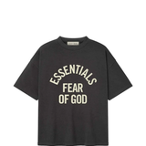 Black t-shirt, front view