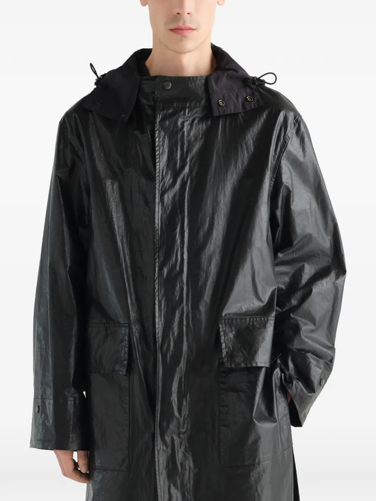 Black jacket, front view