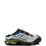 Blue shoes, front view