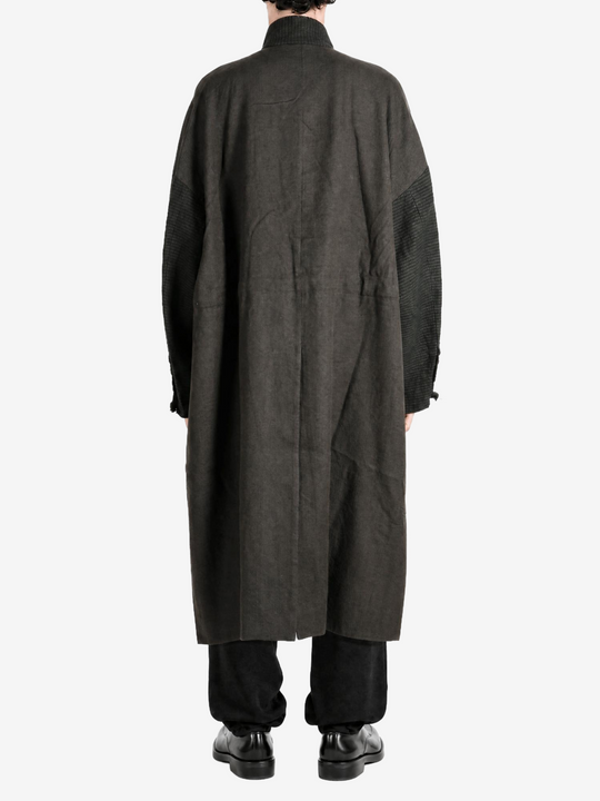 Black jacket, front view