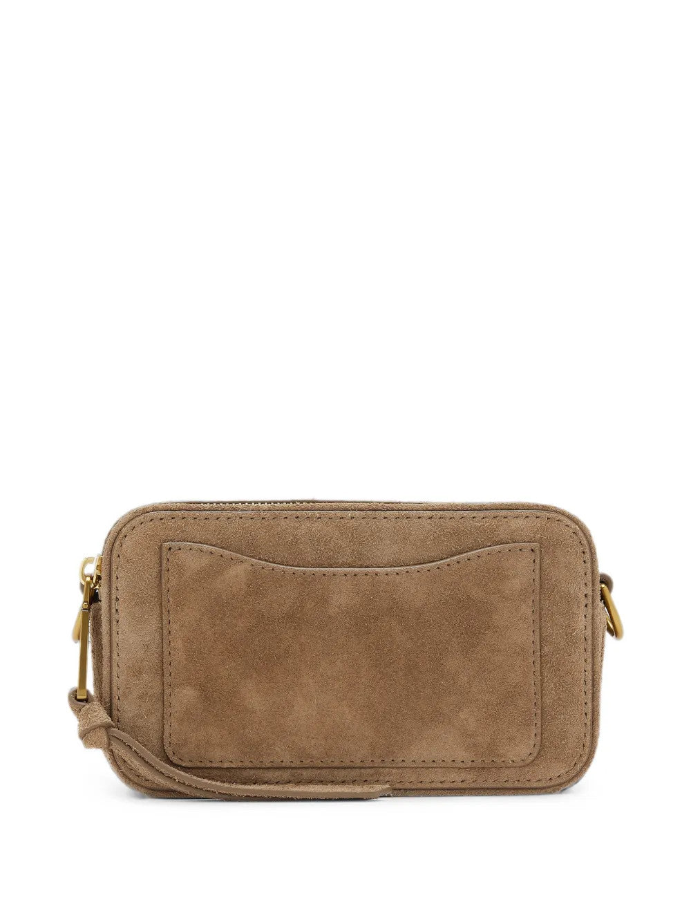 Tan bag, front view