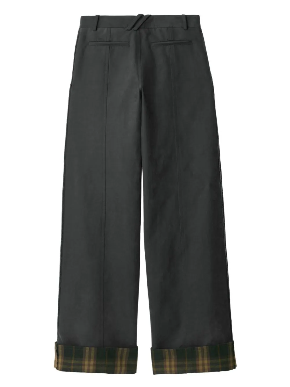 BURBERRY - Women W. Check Lining Trousers