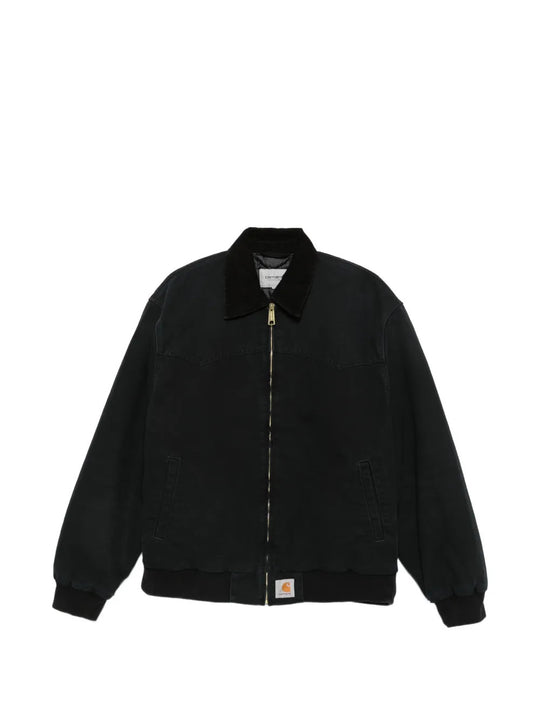 Black jacket, front view