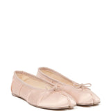 Pink shoes, side view