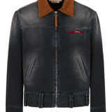 Black jacket, front view
