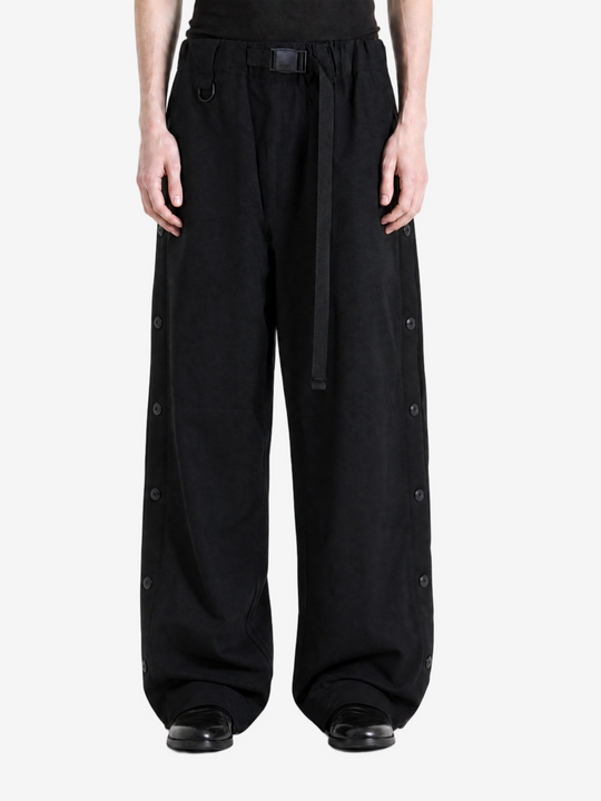 Black pants, full body view