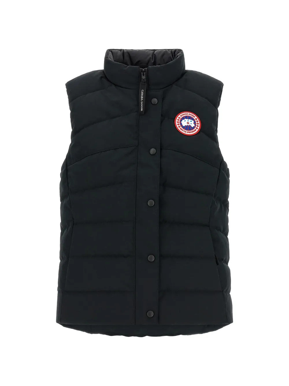 Black jacket, front view