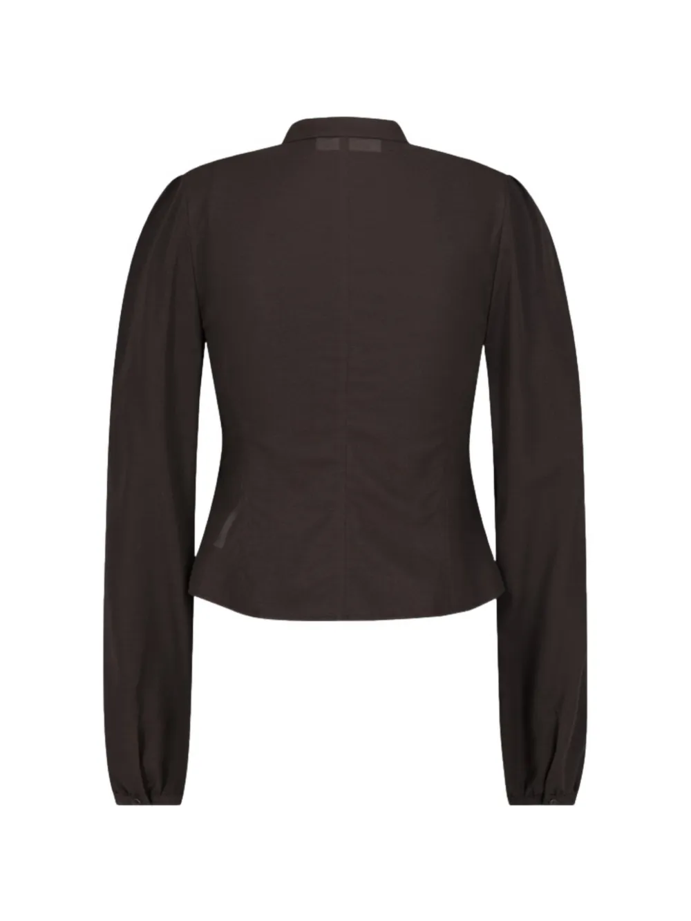 Black long-sleeve,front view