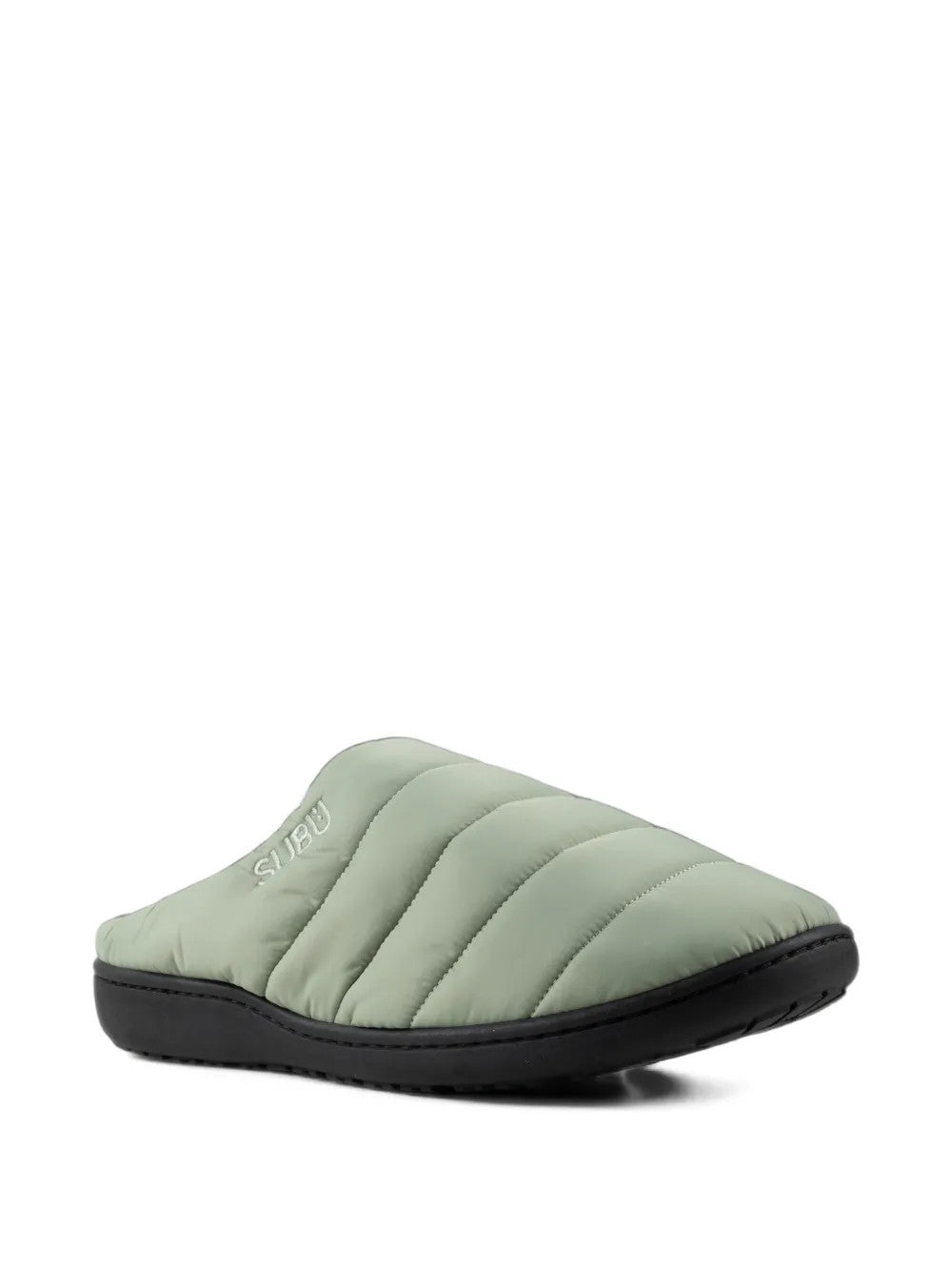 Green shoes, front view