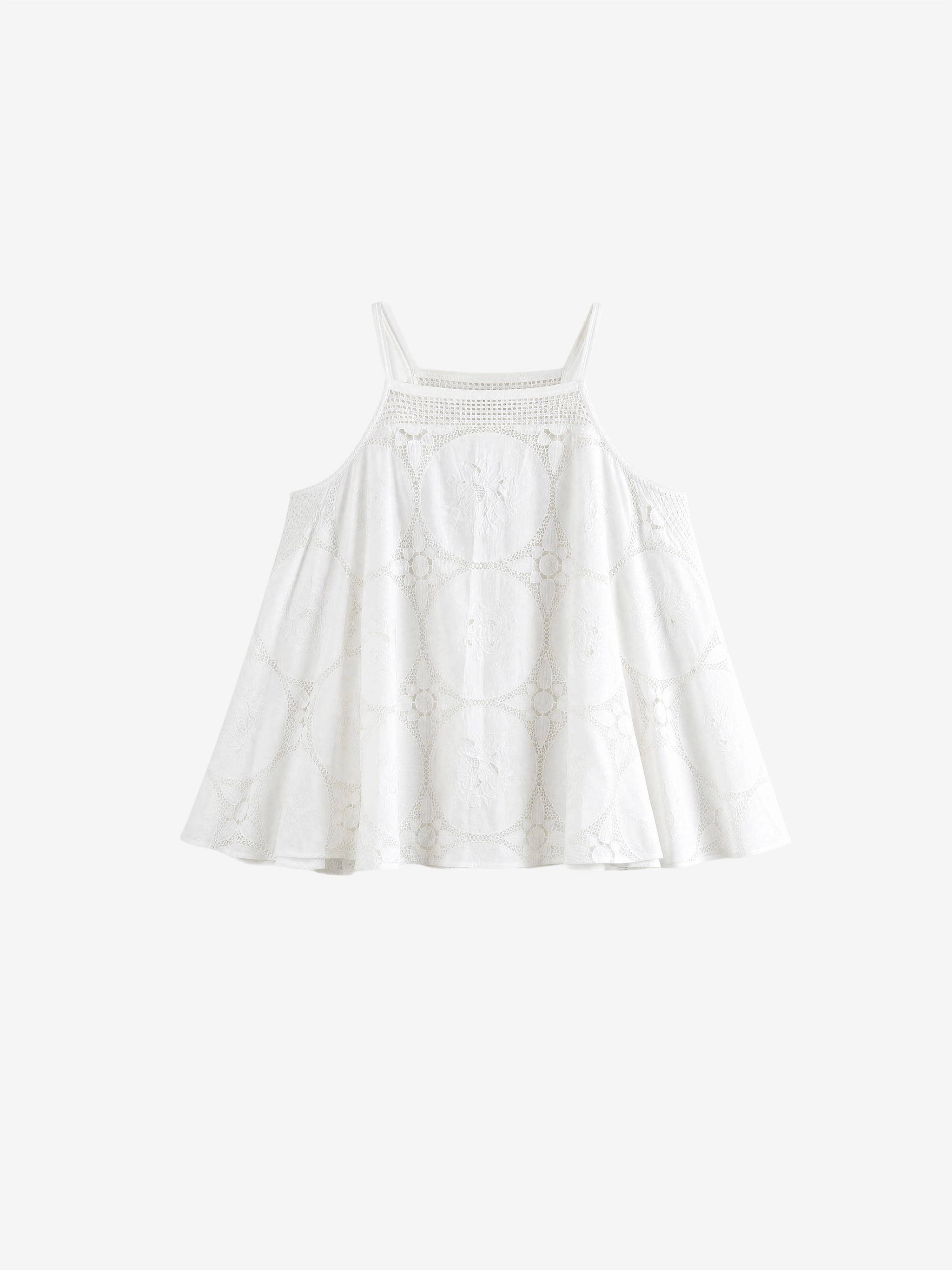 White dress, front view