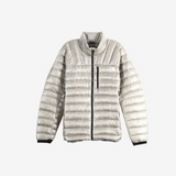 Tan jacket, front view
