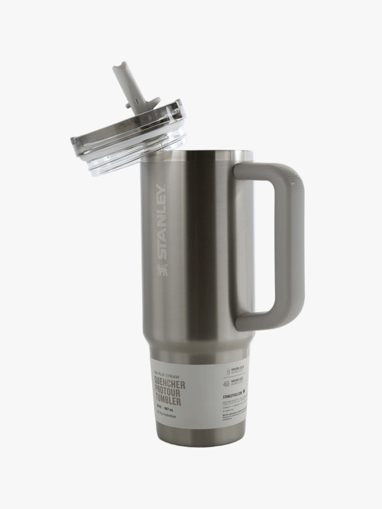 Grey product, front view