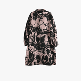 Black coat, front view