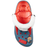 Blue shoes, front view