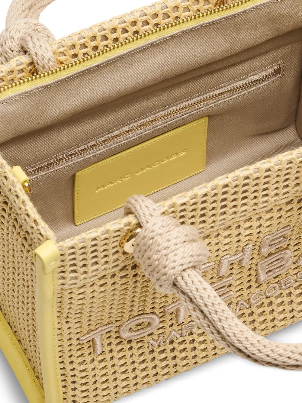 Yellow bag, front view