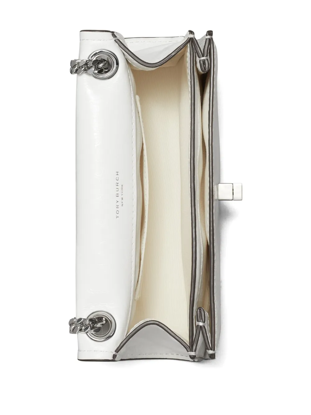 White bags, top view