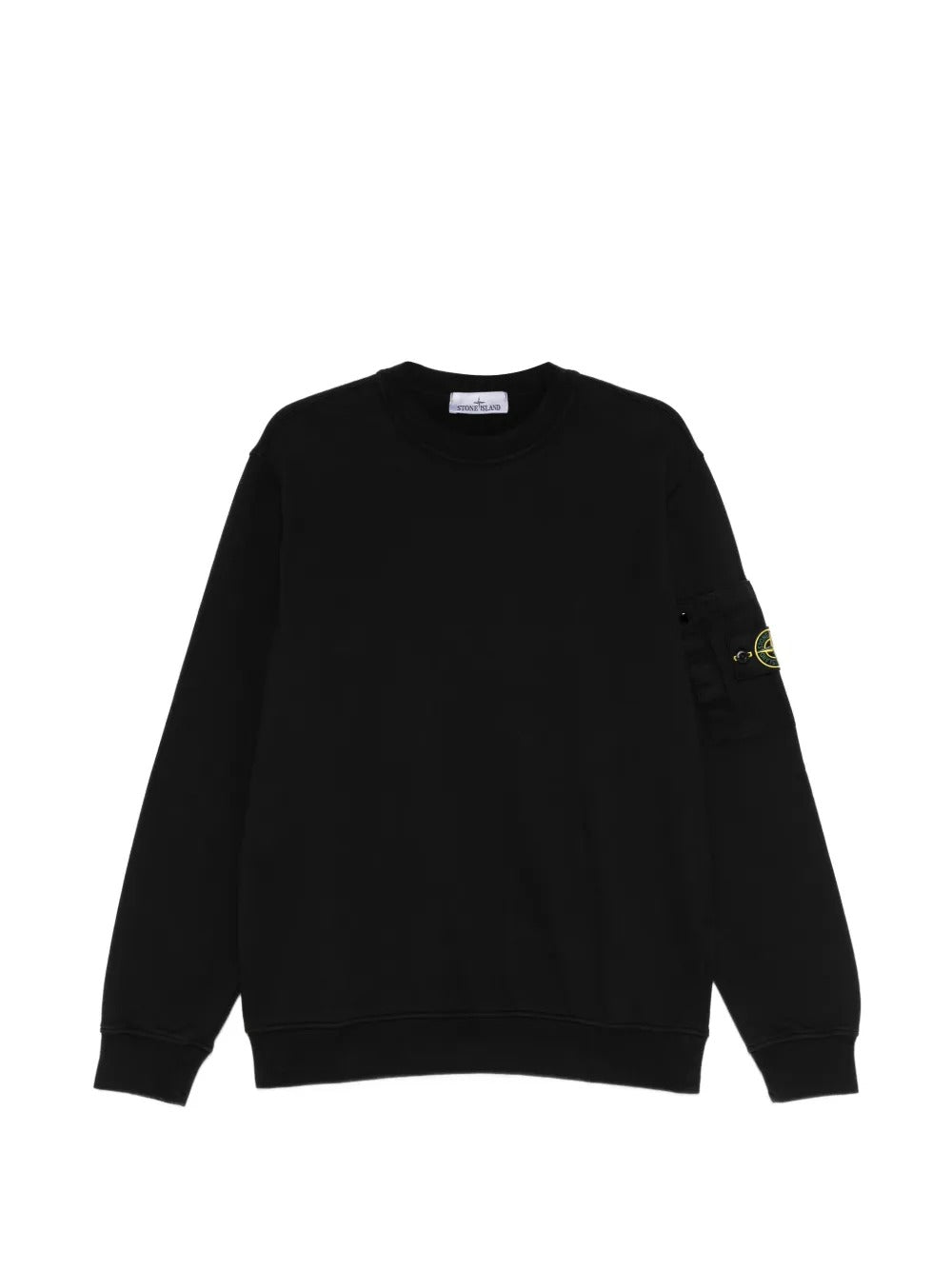 Black sweatshirt, front view