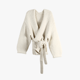 Tan jacket, front view
