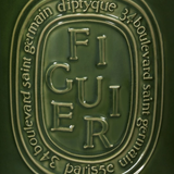 Close up of Green candle, showing texture of the wax material