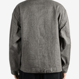 Grey jacket, front view