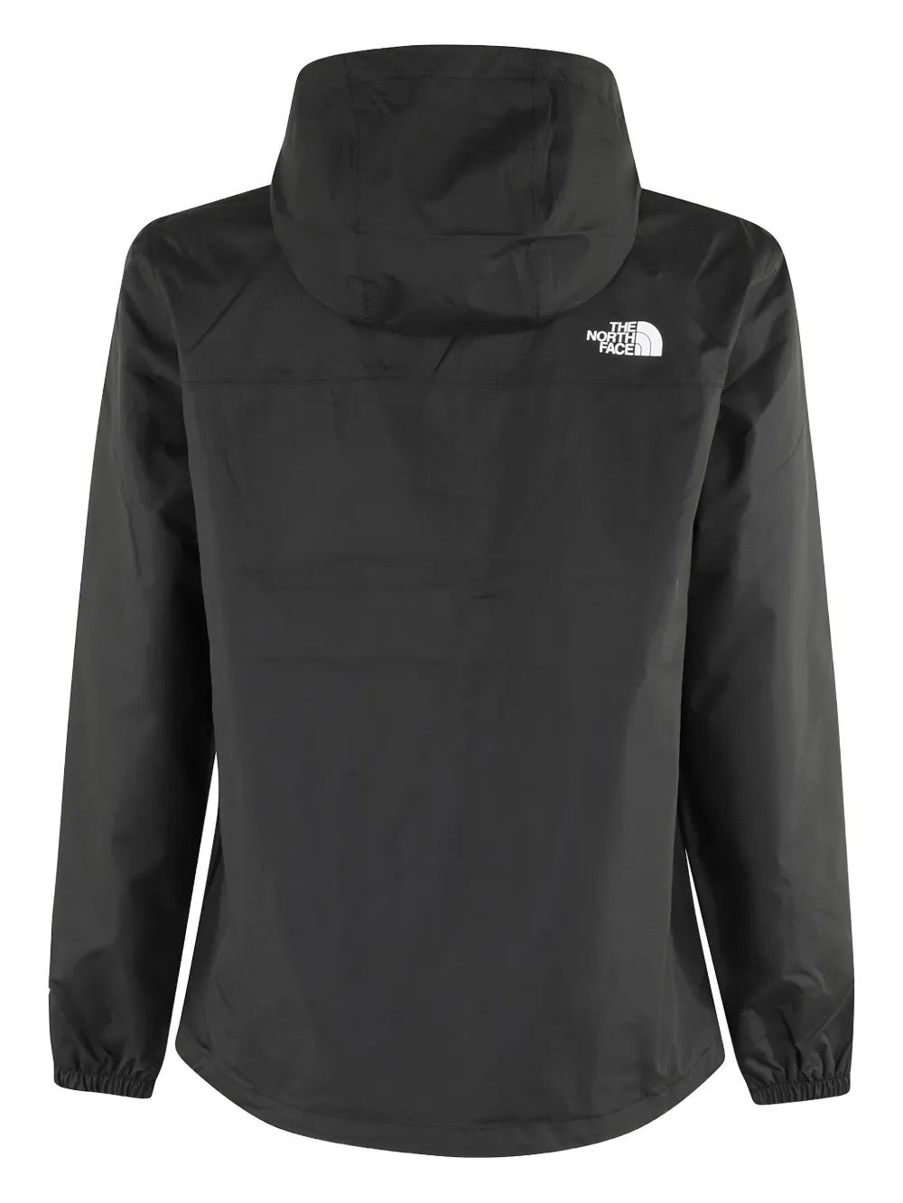 Black jacket, back view