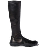 Black boots, side view